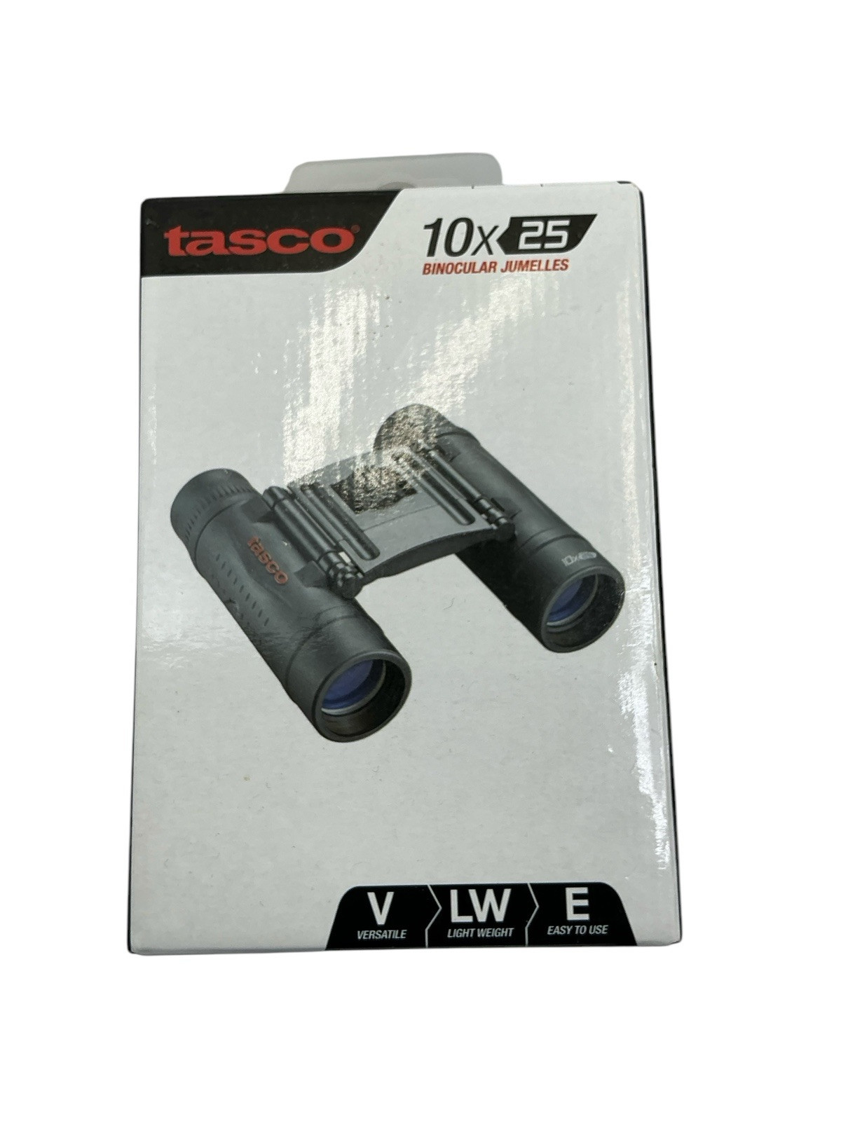 Tasco Essentials 10 x 25 mm Binocular Jumelles - Easy To Use - Small Binoculars