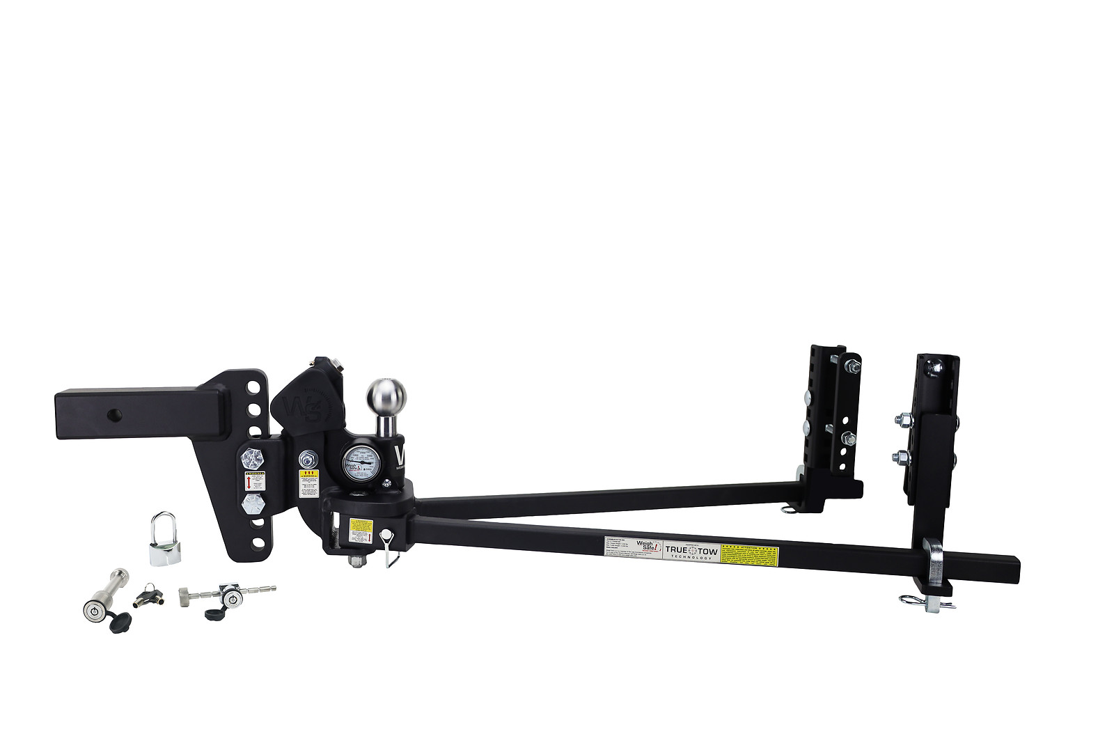 Weigh Safe TTHW6-2.5XL-SET TrueTow WDH 6" Drop 2.5" Shank 22K GTW w/Lock Set