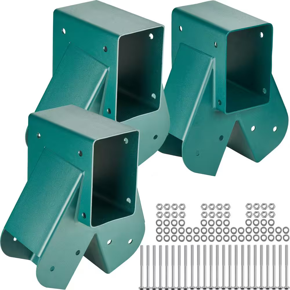 A-Frame Middle Swing Set Brackets Heavy-Duty Carbon Steel Swing Set Hardware DIY