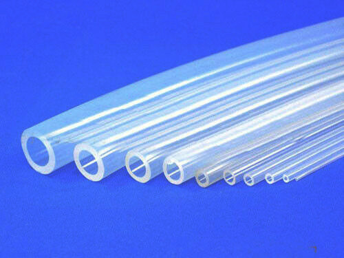 3/16" ID x 5/16" OD - Ultra Clear Platinum Cured Silicone Tubing 4.8*7.9mm; 70A