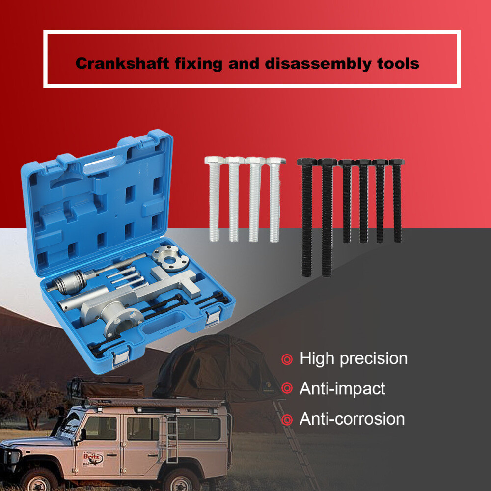 Crankshaft Crank Puller Removal Tool for Land Rover 3.0 v6, 5.0 v8 Engine