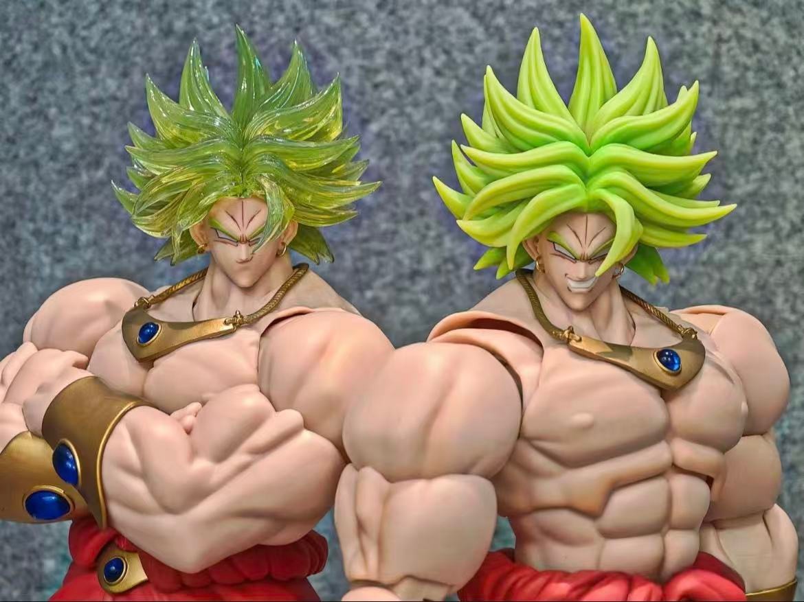 MP custom Broli 1/12 shf super saiyan Broly Green head sculpt kit No Figure