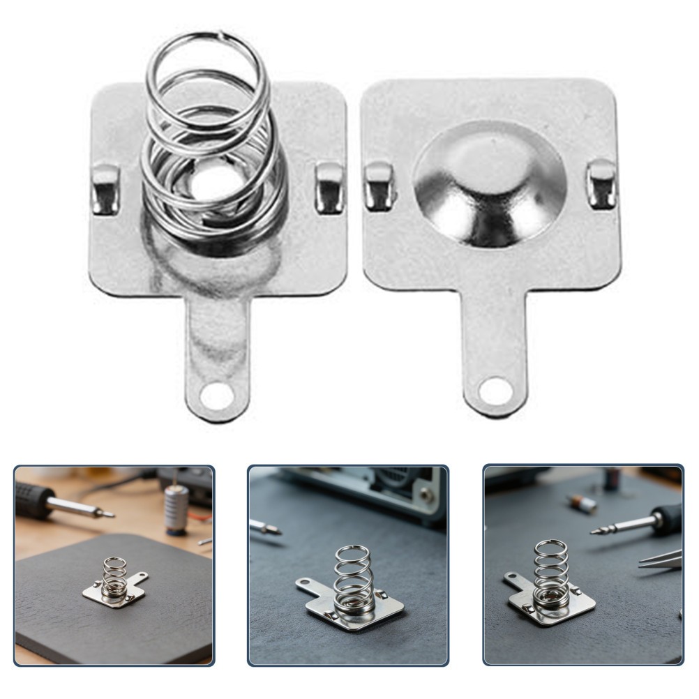 30 Sets AA Battery Spring Contacts - Battery Quick Connect Spring Plates for