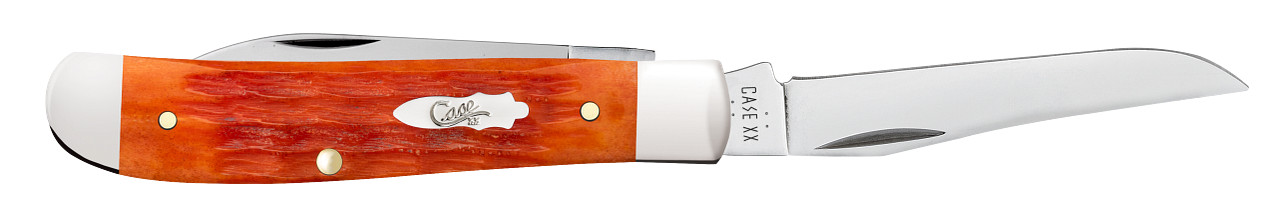 Case xx Knives Mini Trapper Tequila Sunrise Bone 57531 Pocket Knife Stainless