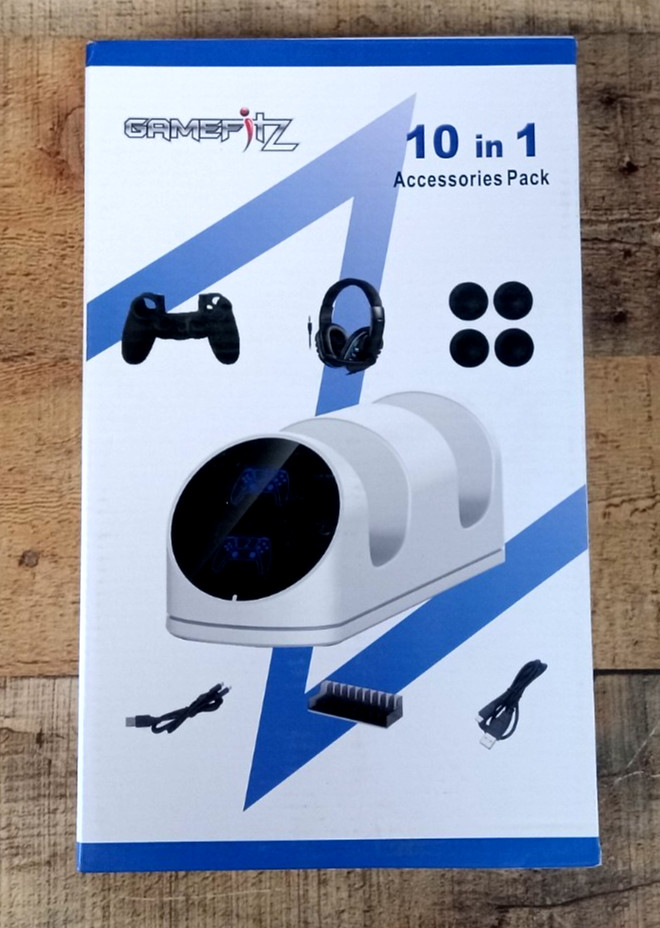 Gamefitz PlayStation 5 (PS5) 10 In 1 Accessories Pack - Model GF18-002