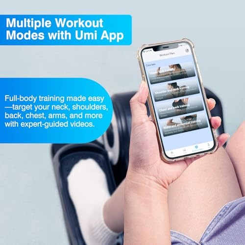 BLACK - UMITEC UNDER DESK ELLIPTICAL MACHINE APP QUIET ELECTRIC