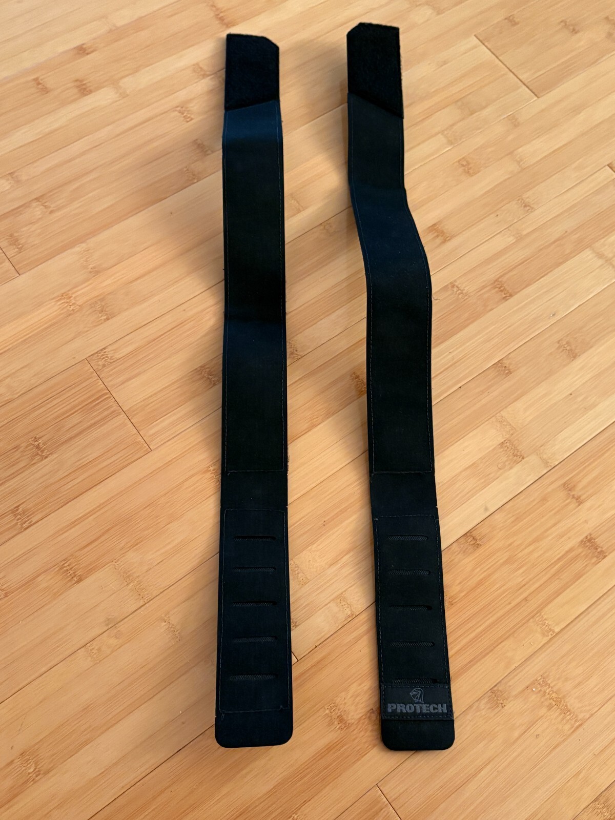 PROTECH Tactical Shoulder Strap Pair Black Laser Cut Molle Webbing 296X2 Inch