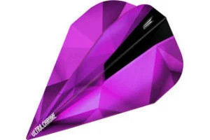 Target Shard Chrome Amethyst Purple Dart Flights