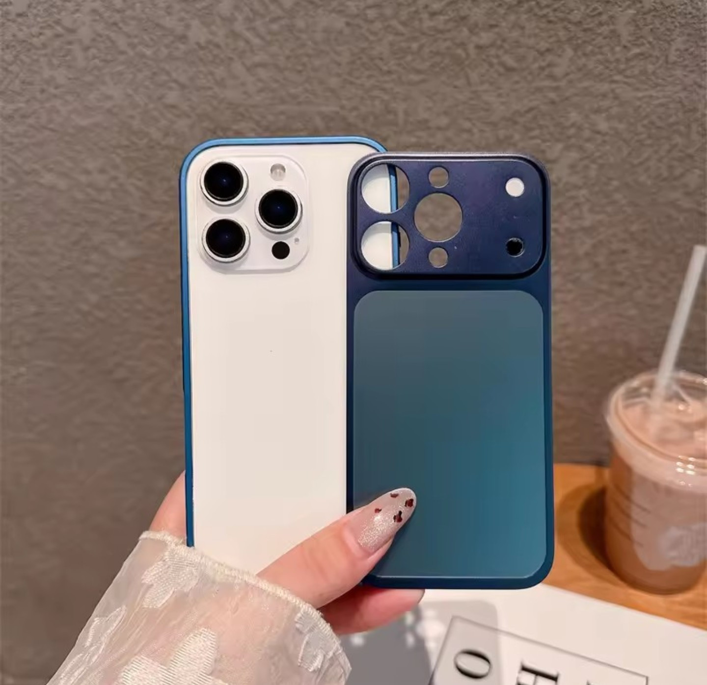 Convert iPhone in To iPhone 17 PRO Max Back Protector and Side Border Cover