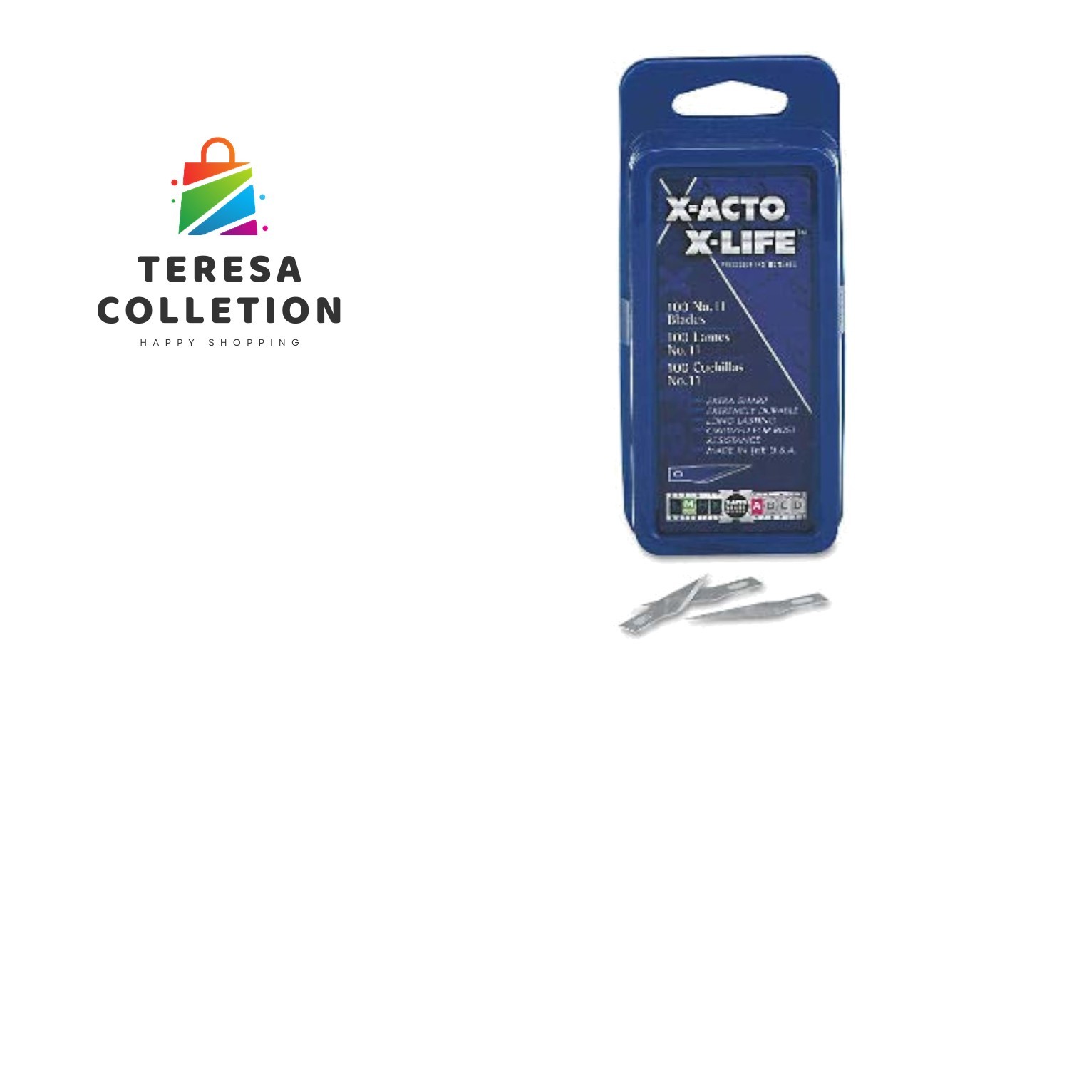 Bulk Pack Blades for Knives, 100 per Box -:- Sold as 2 Packs of - 100 - / - T...