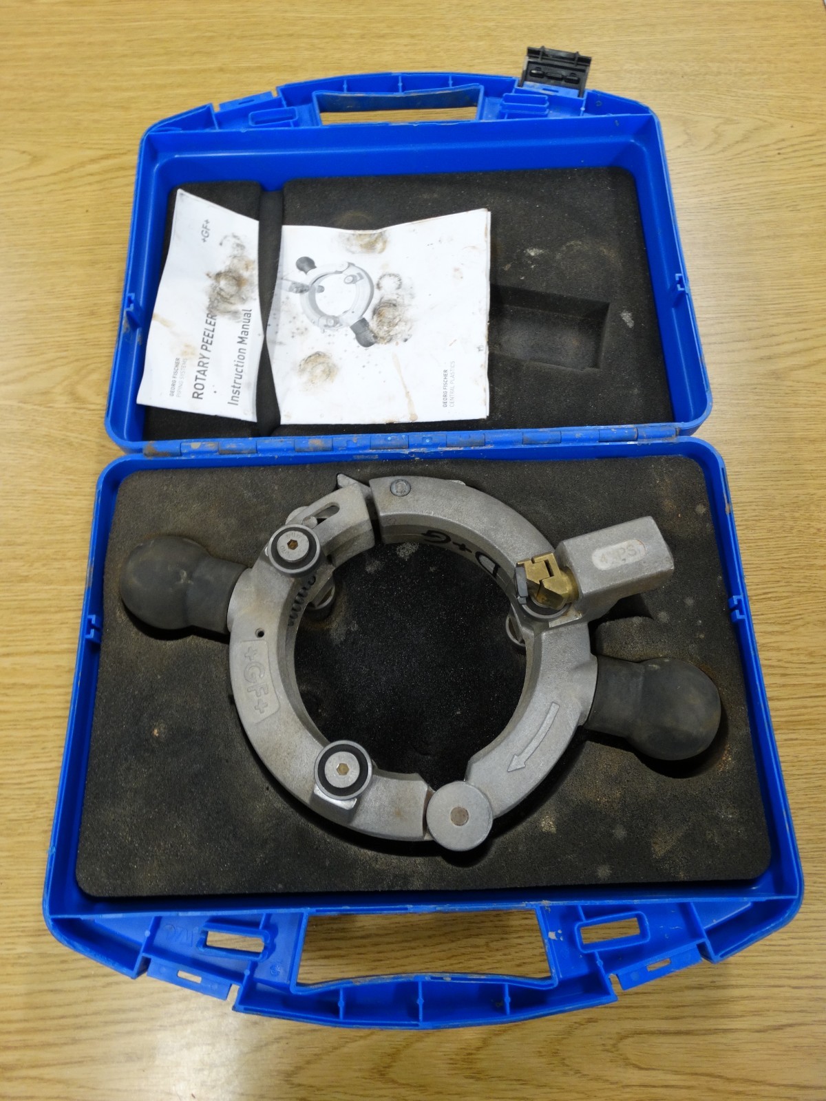 Georg Fischer 4" Rotary Peeler for Plastic pipe