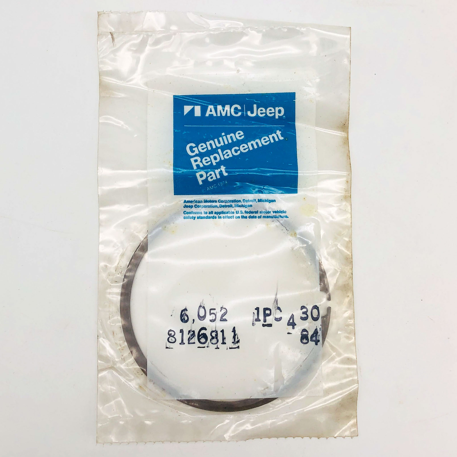 AMC Jeep 8126811 Lock Washer for Adapter to Case OEM NOS 1976 W3ST 80 90 Sealed