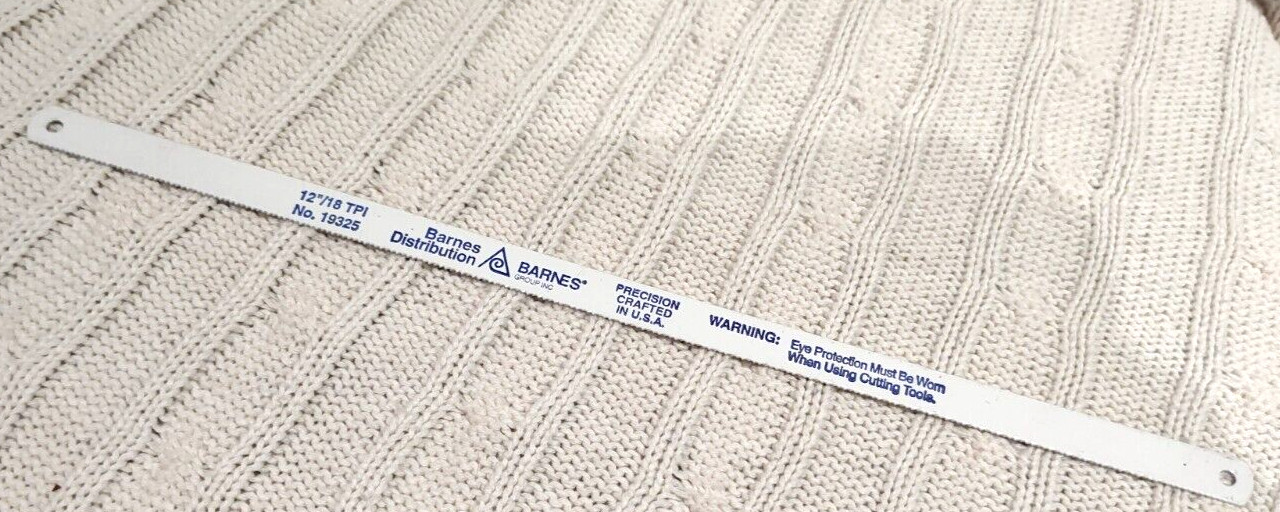 12" Barnes Distribution Saw Blade Model # 19325