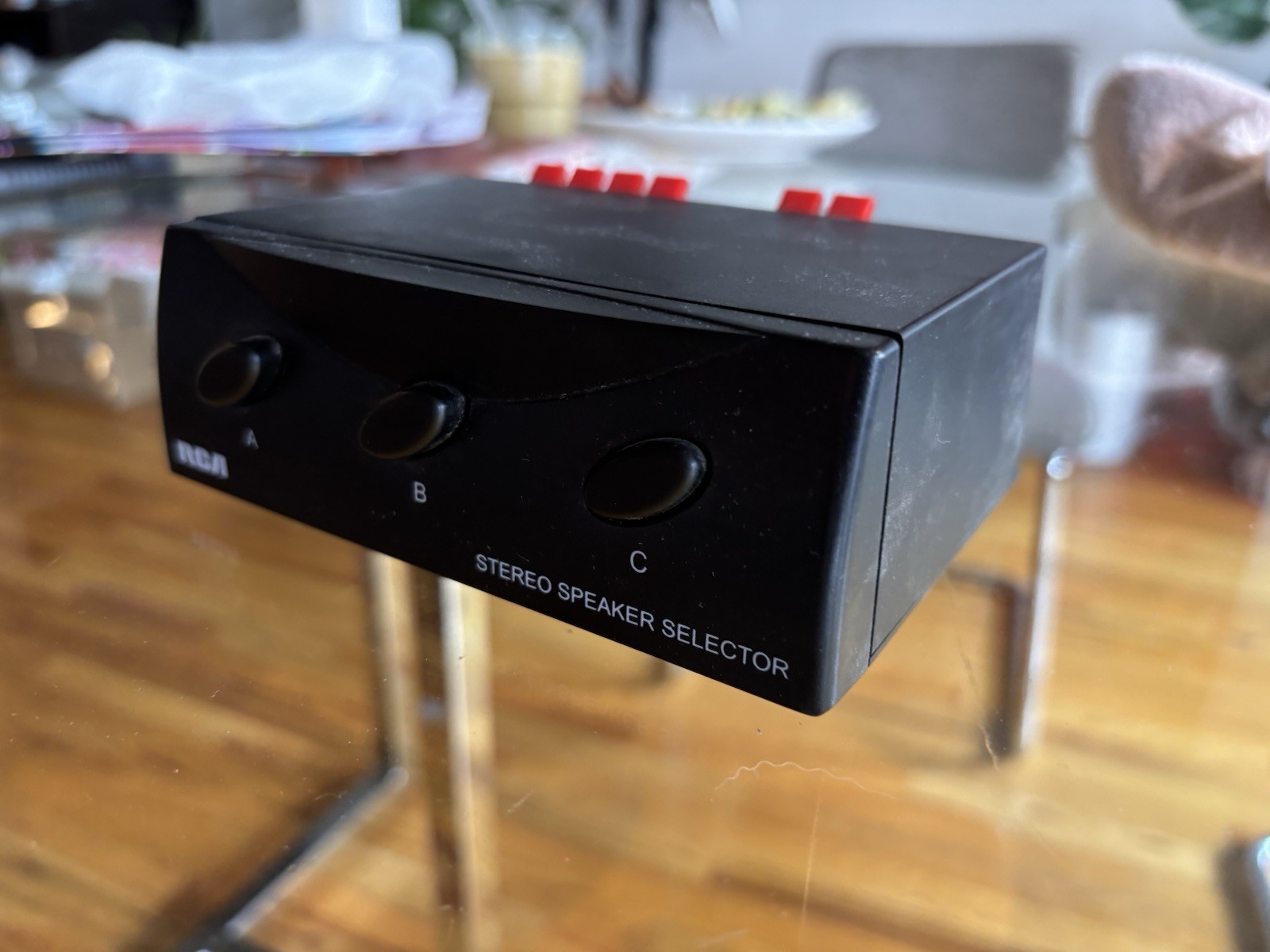 RCA 3 Input Stereo Audio Source Selector DT903SP