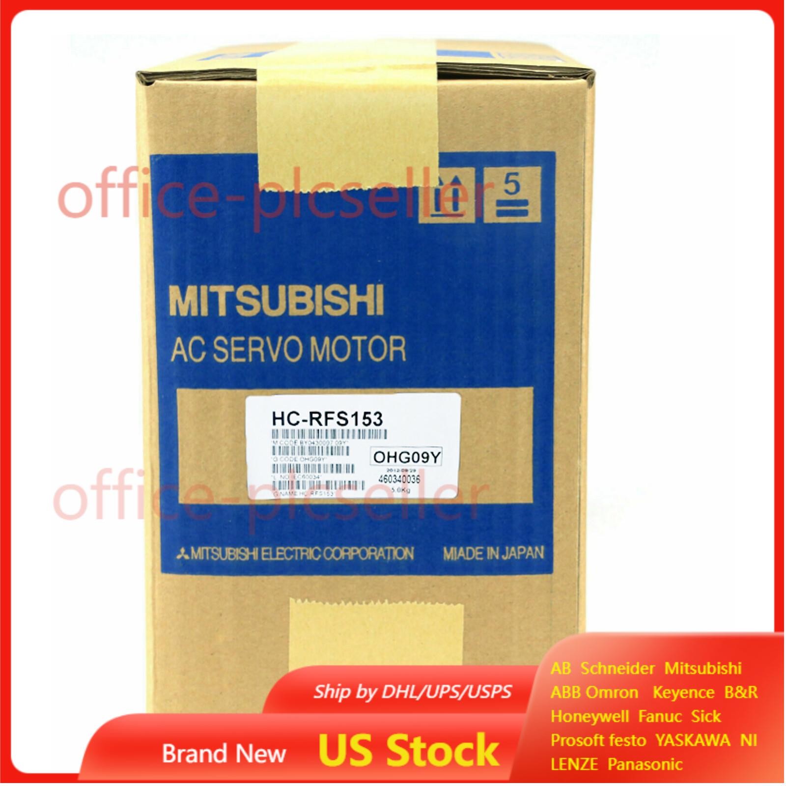 New In Box MITSUBISHI HC-RFS153 HCRFS153 AC Servo Motor USA
