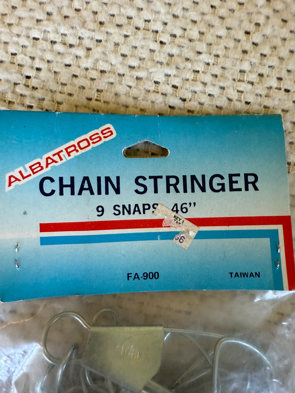 Albatross 9 Snap Fish Stringer NOS