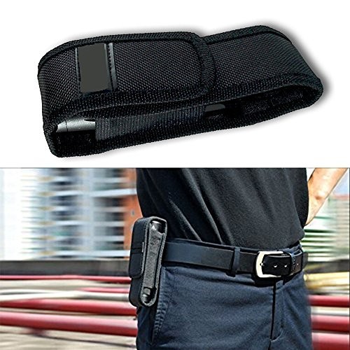 4-Pack Flashlight Holster Carry Case for 5"-7" Tactical LED Flashlights