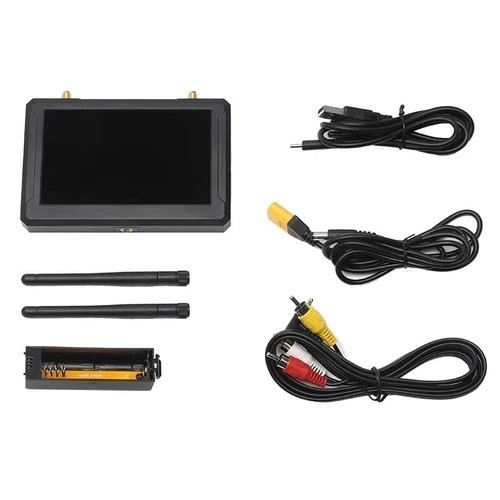 SKYZONE M5F 5-inch Monitor Low Delay Screen DVR Recording Built-in Receiver