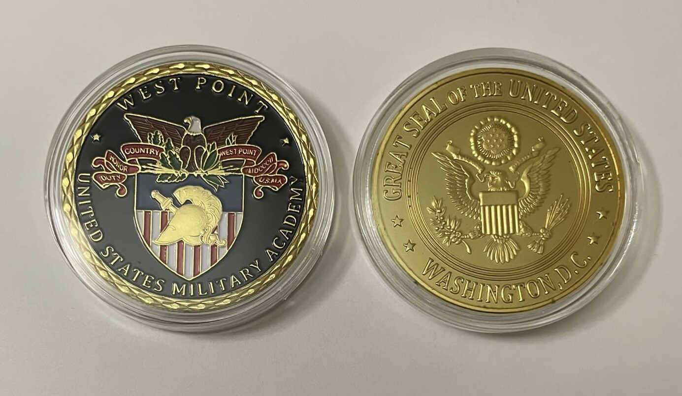 WEST POINT USMA Military Academy Challenge Coin-Fast Shipping