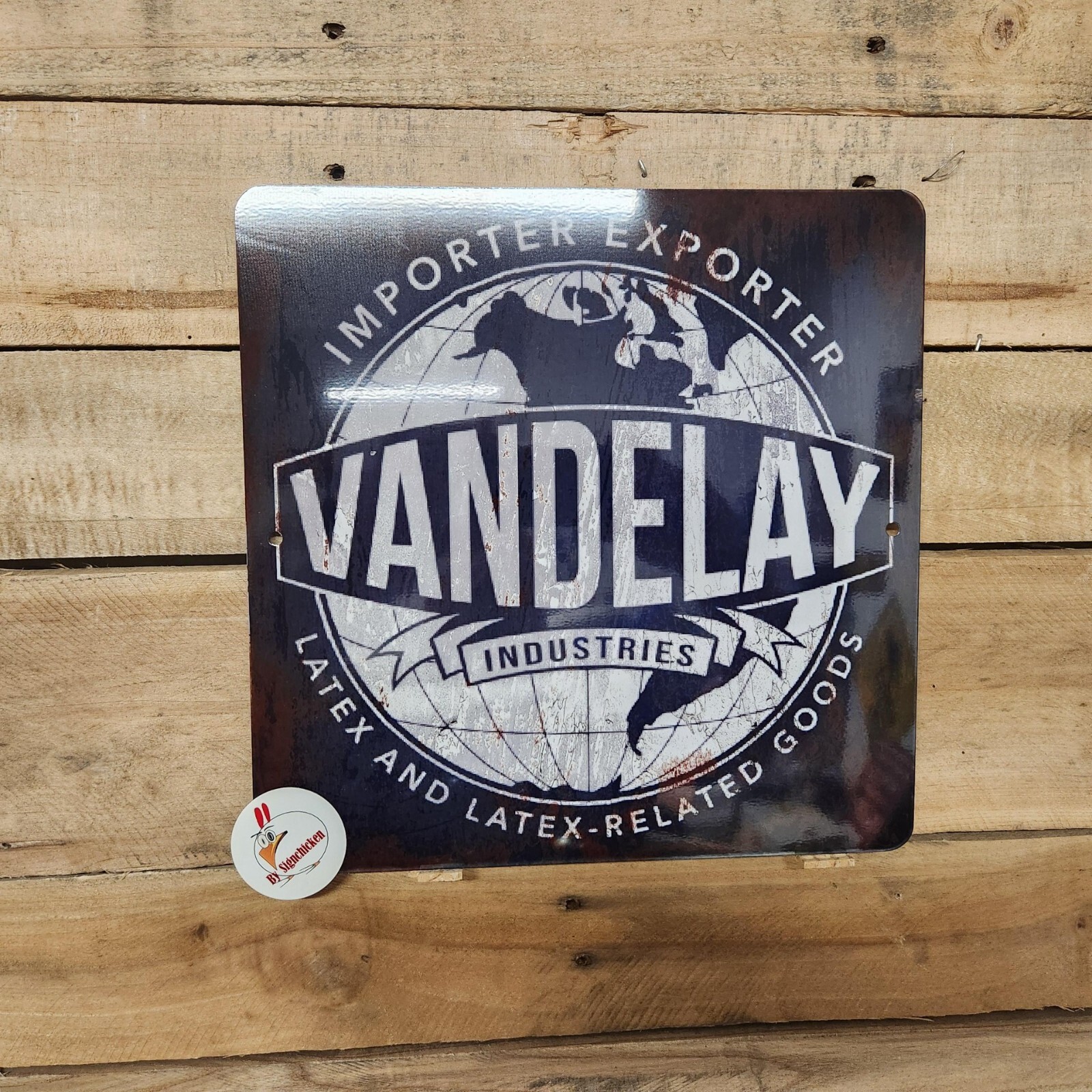 Seinfeld, George Castanza VANDELAY INDUSTRIES Sign, importer / exporter, TV show