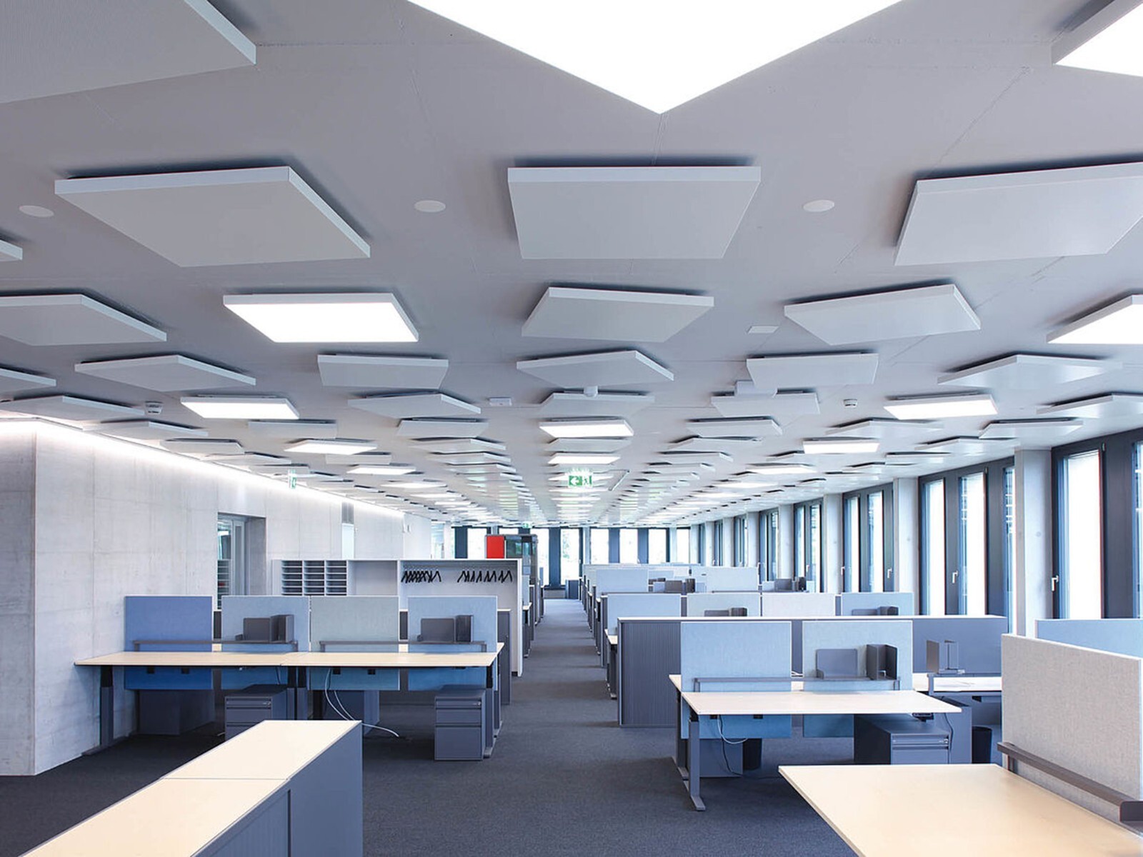2 PK 2x2 LED Flat Panel Light Remote Control 3000k-5000k Dimmable Office Troffer