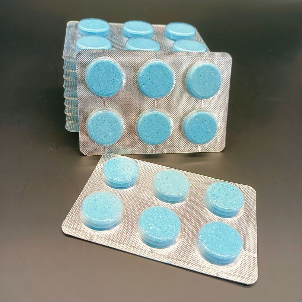 Car Windshield Glass Cleaner Effervescent Solid Tablets/Concentrated Washer