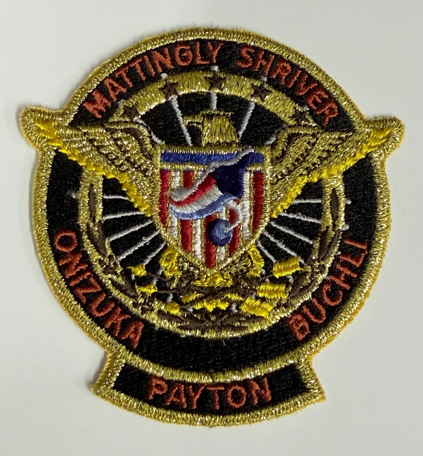 VINTAGE ORIGINAL LION BROTHERS STS-51C DISCOVERY 4" SPACE PATCH 1984