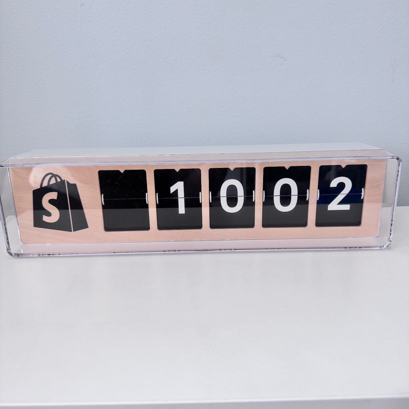 Smiirl Shopify 5-Digit Real Time Order Counter