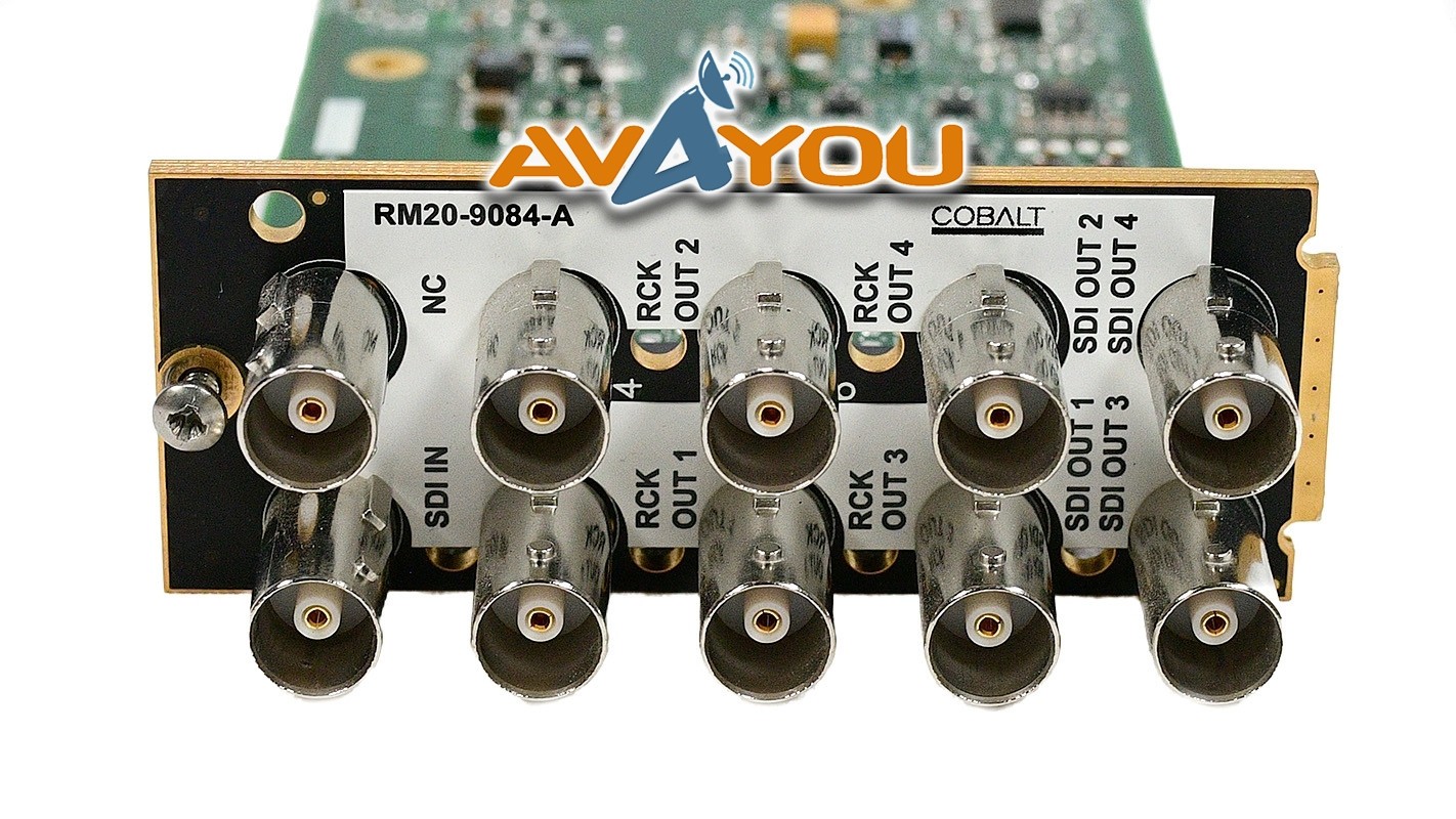 Cobalt 9084 HD/SD-SDI RGB Color Corrector w/ YCbCr Video Proc and Frame Sync