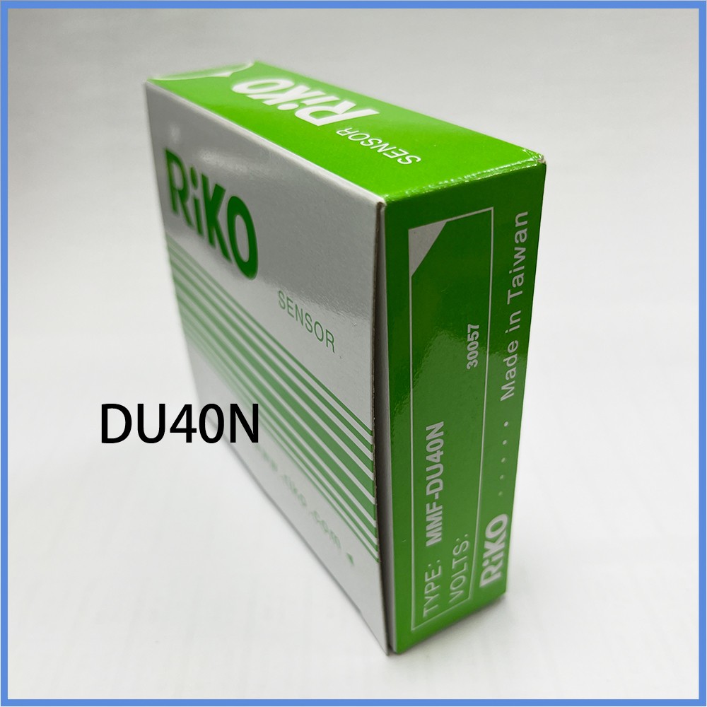 RIKO New proximity switch DU40N DC12-24V Diffuse reflection photoelectric switch