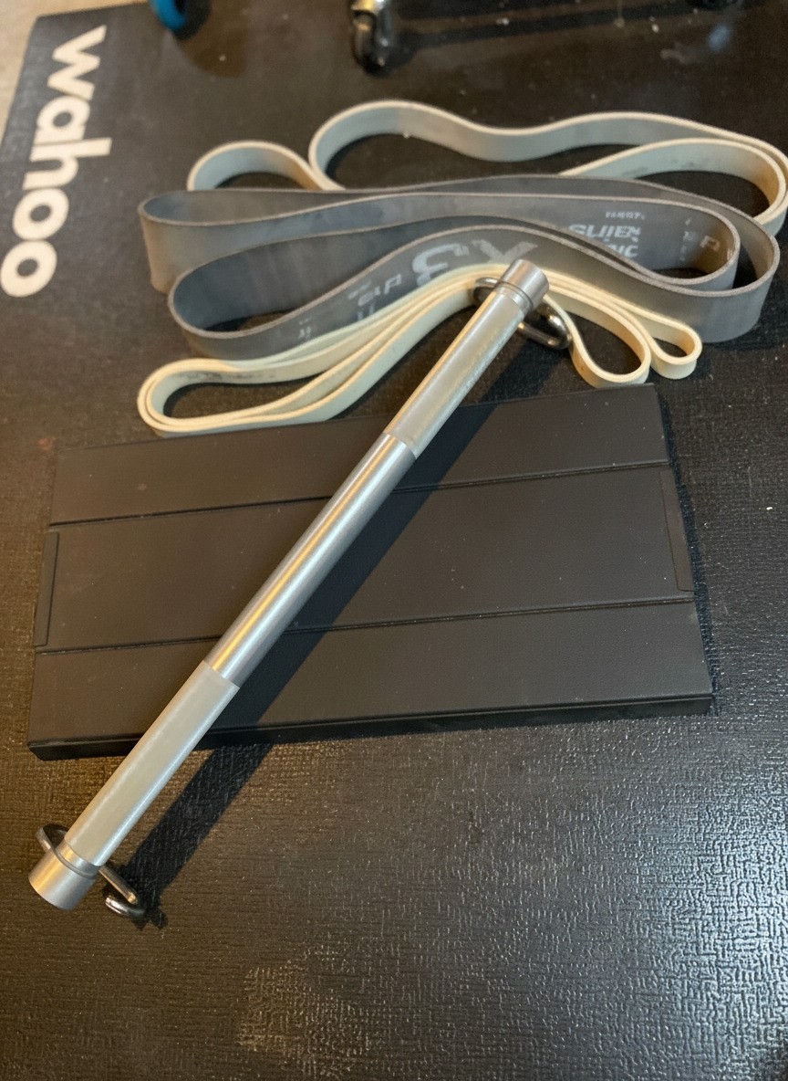 Jaquish Biomedical X3 Bar Elite Home Gym with Resistance Bands and Ground Plate
