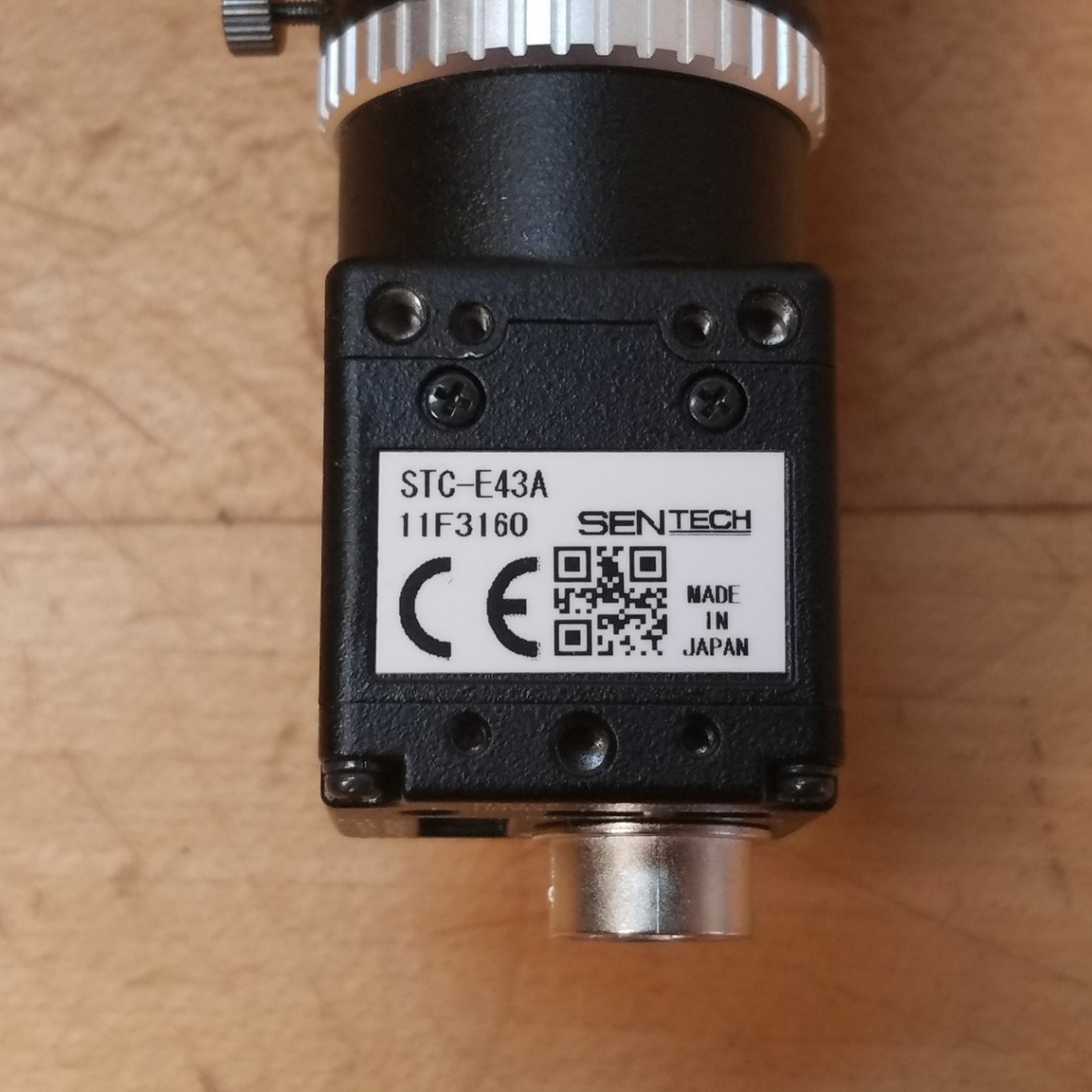 SenTech STC-E43A Black and White CCD Industrial Camera With Light Box - USED