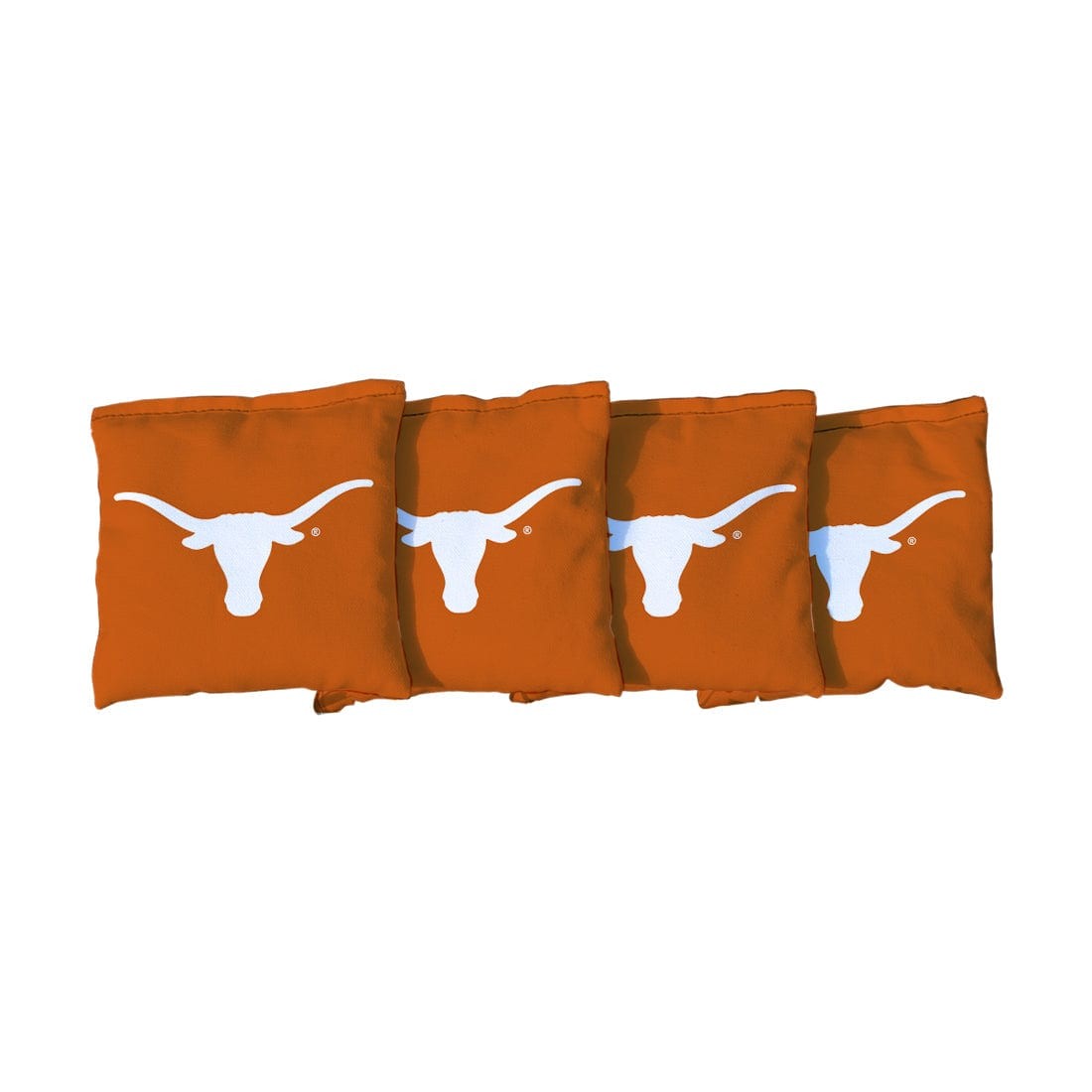 Cornhole Bags Texas Longhorns Burnt Orange ACA Regulation Durable Duck Cloth