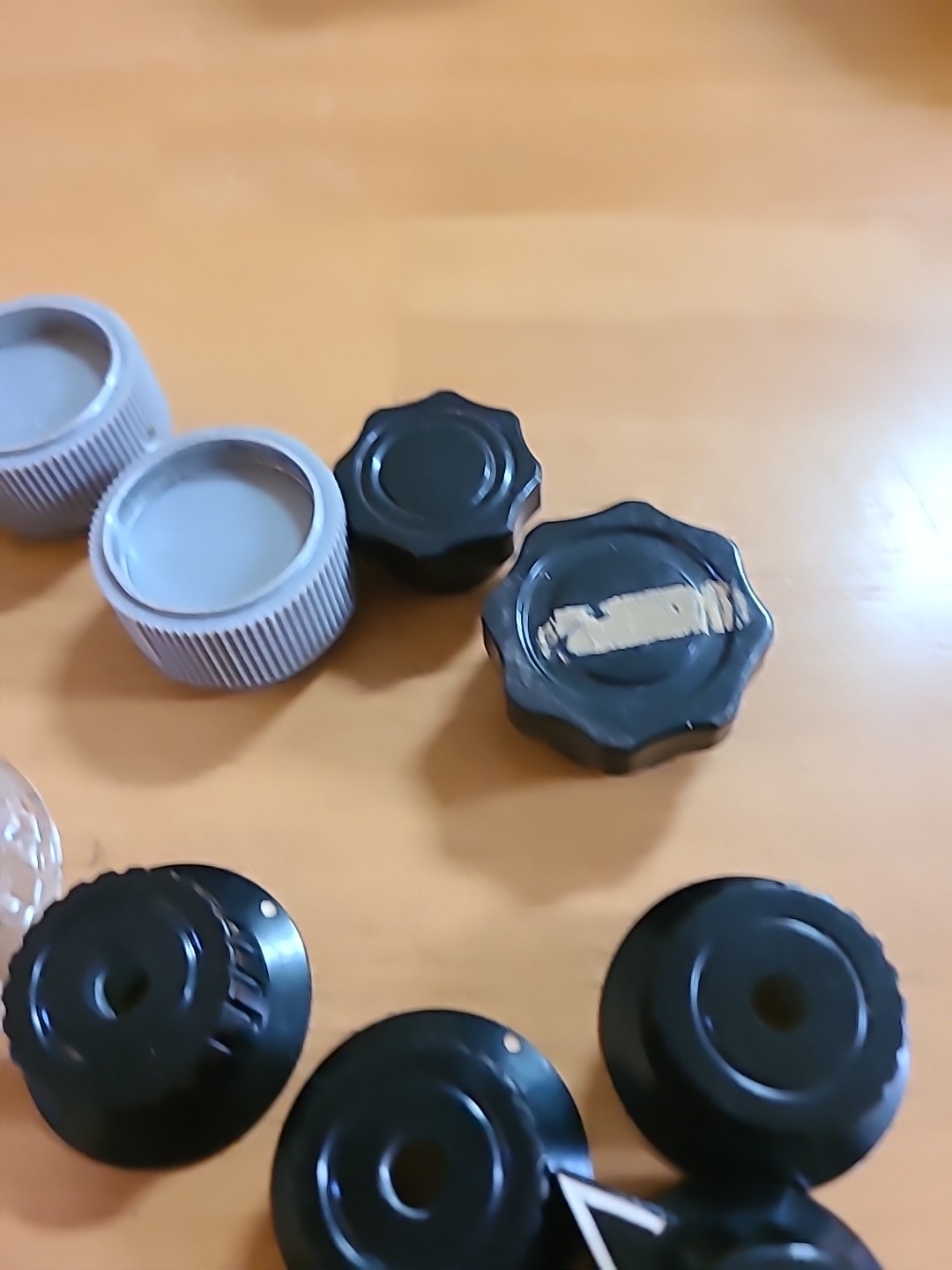 Bakelite Lot of 17 various VINTAGE Knobs