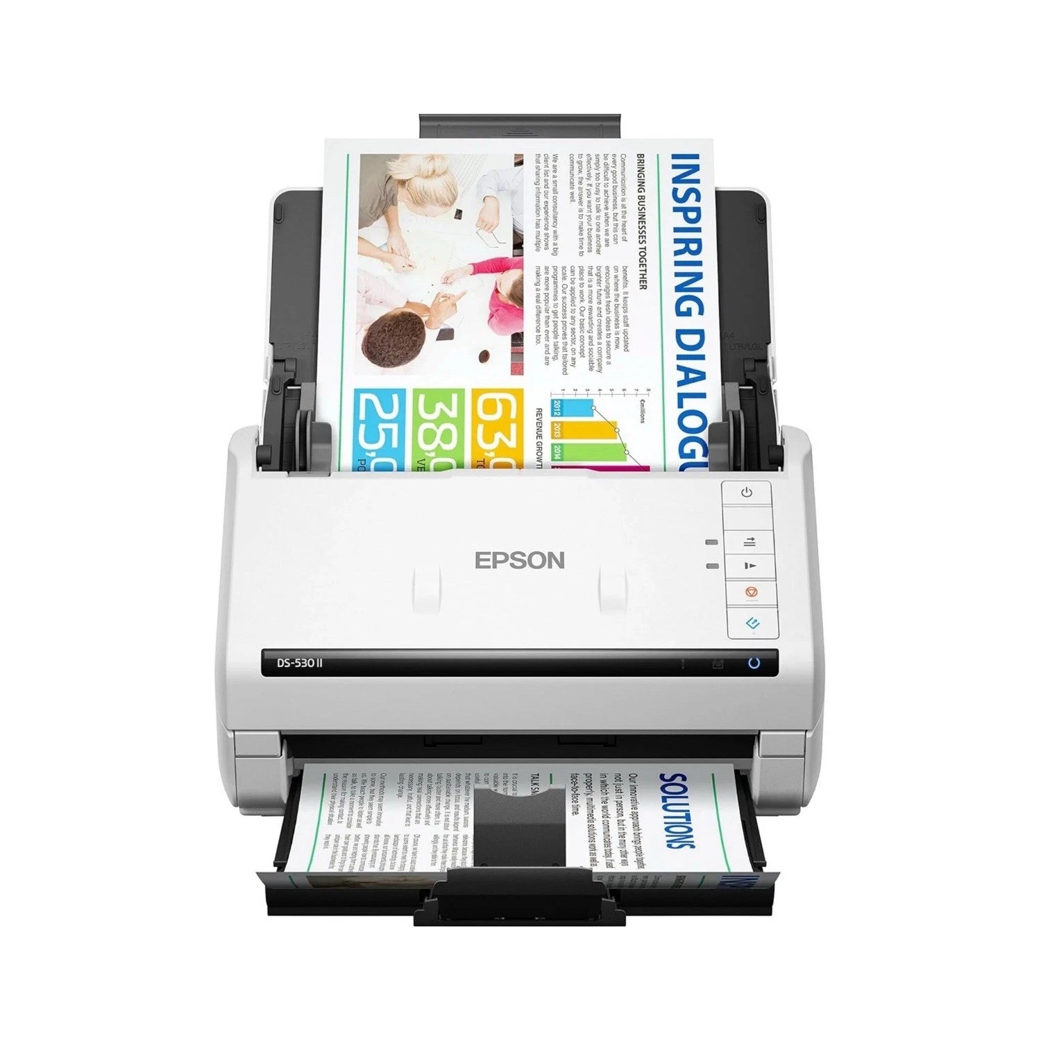 Epson B11B261203 EPSON SCANNER DS-530 II TAA DESKTOP SCANNER