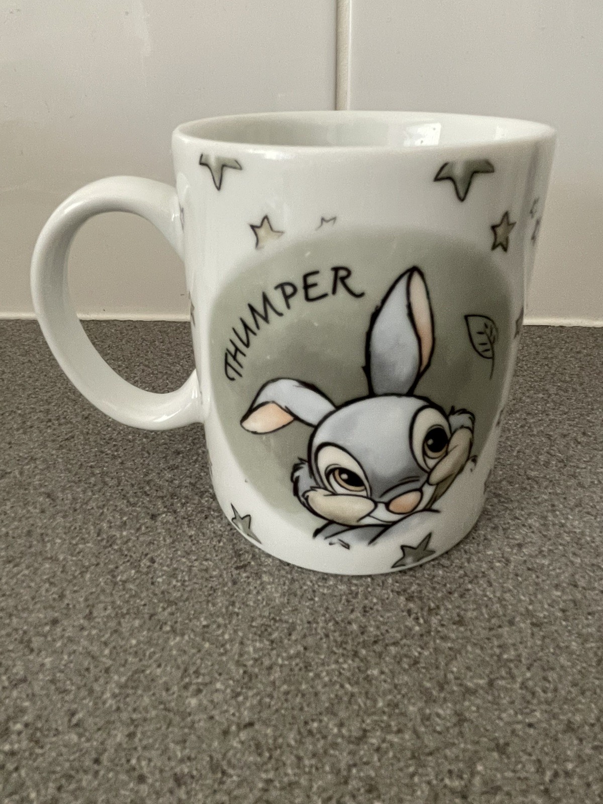 Disney Thumper Mug Bambi Official Good Used Cond Rare Retired Design Collectors