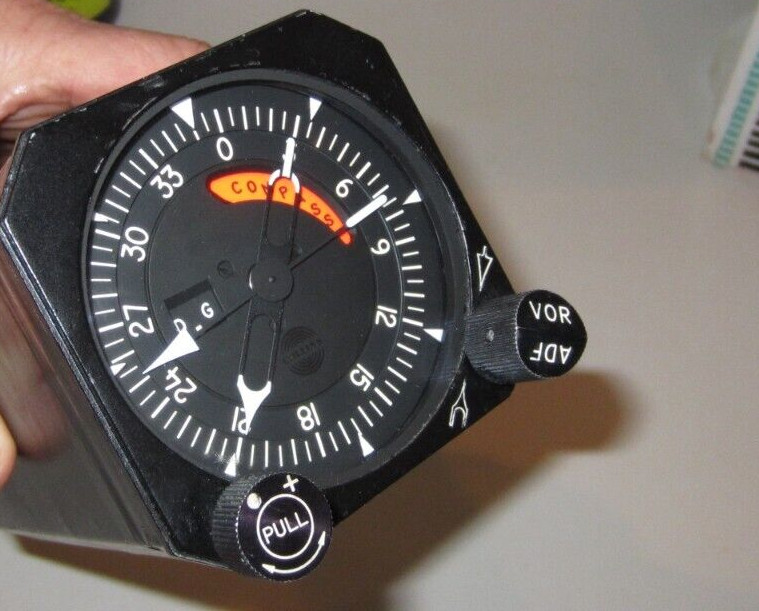 AIRCRAFT INDICATOR RMI RADIO MAG 332C-8 P/N 482-0011-010 EXCELLENT CONDITION