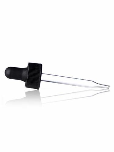 SRC Medical Glass Pointed Medicine Dropper Lab Essential Oil Pipettes 7x75 mm