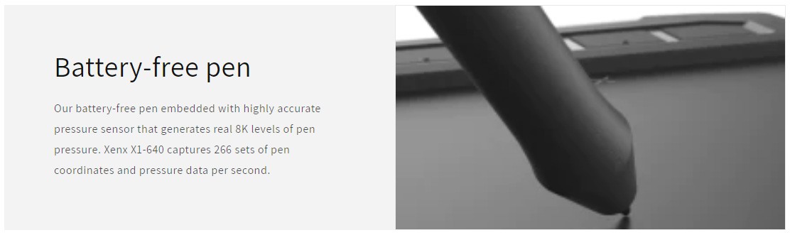 X1-640 Sensitive Graphics Tablet Phone, Computer, Writing Drawing Tablet