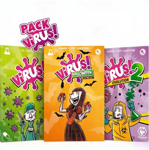 Virus Infection Card Game Family Party Interactive Board Game Set 2-6 Players