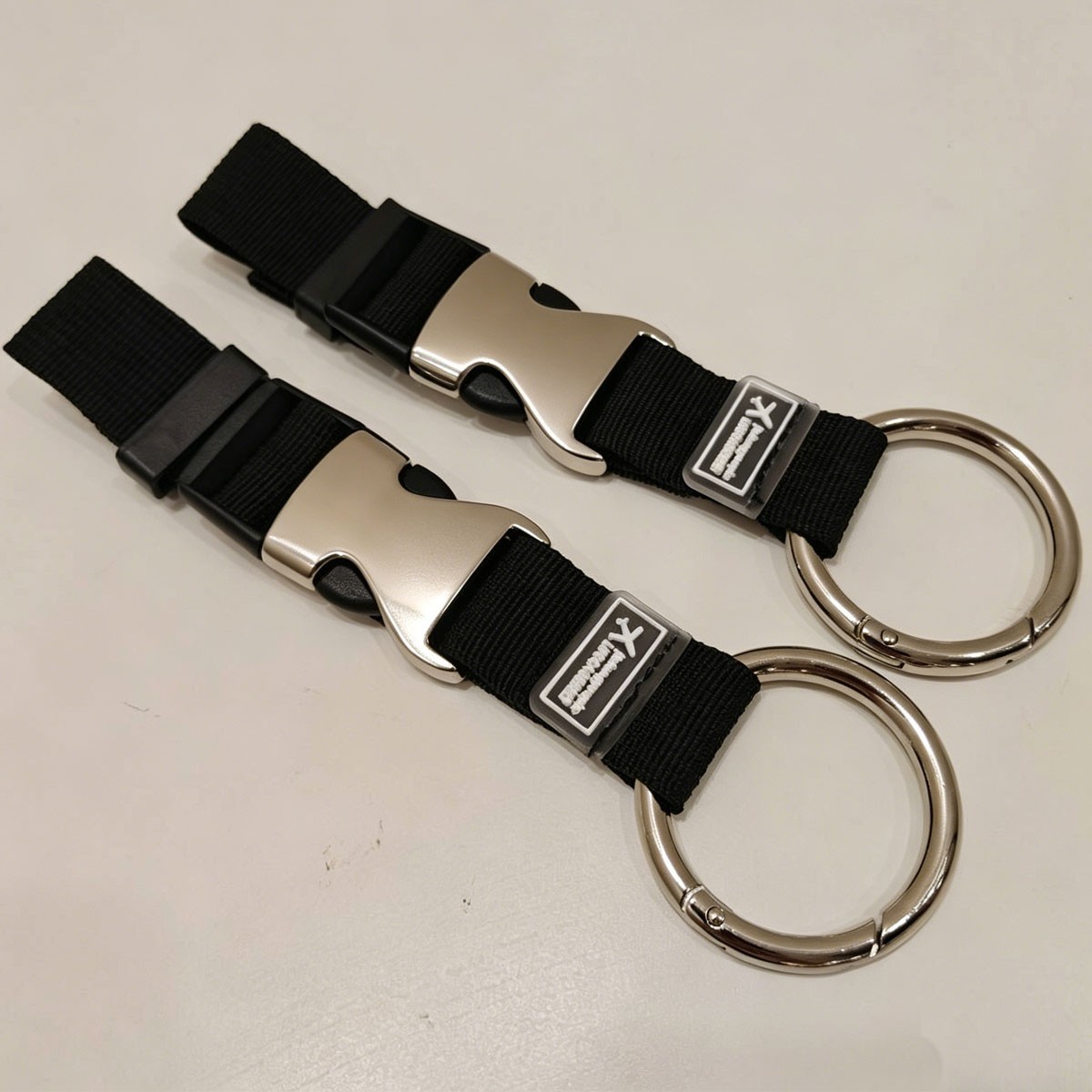 2Pack Add a Bag Luggage Strap Adjustable Suitcase Belt Travel Attachment Black