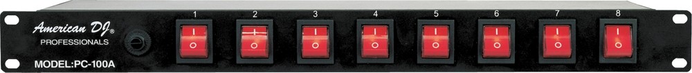 American DJ PC-100A 8-Switch ON/OFF Power Center