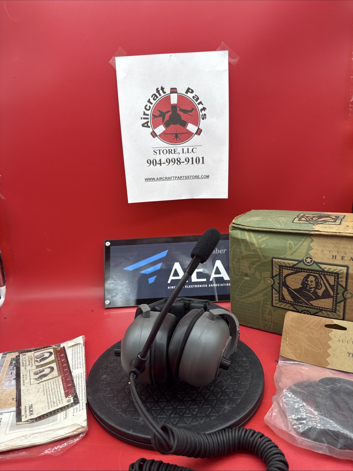 Telex Air 3500 Headset (Check all photos)