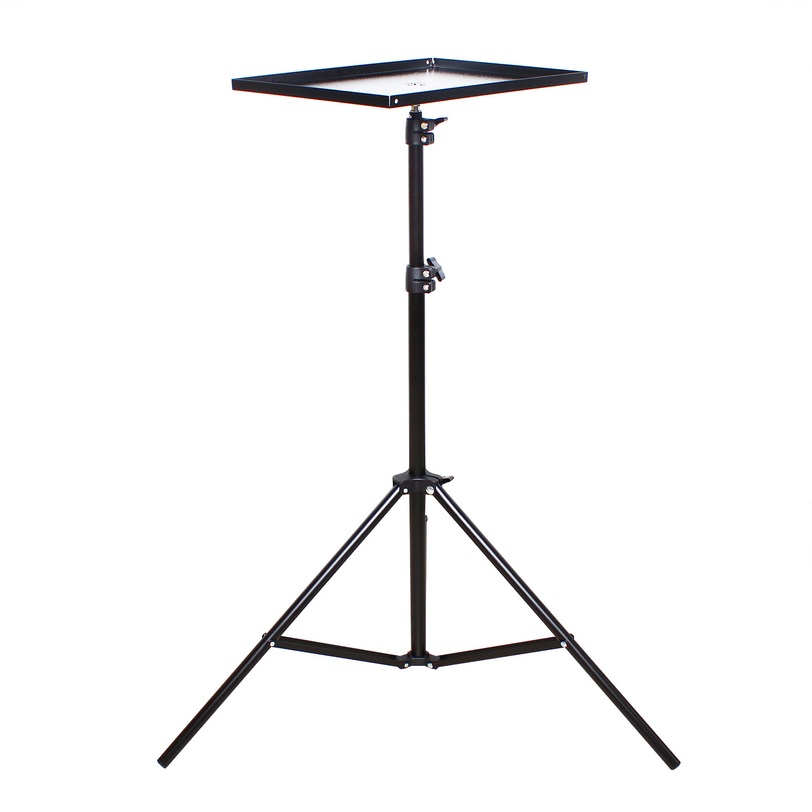 Laptop Stand - Tripod Floor Stand for Computer, Projector, DJ Equipment
