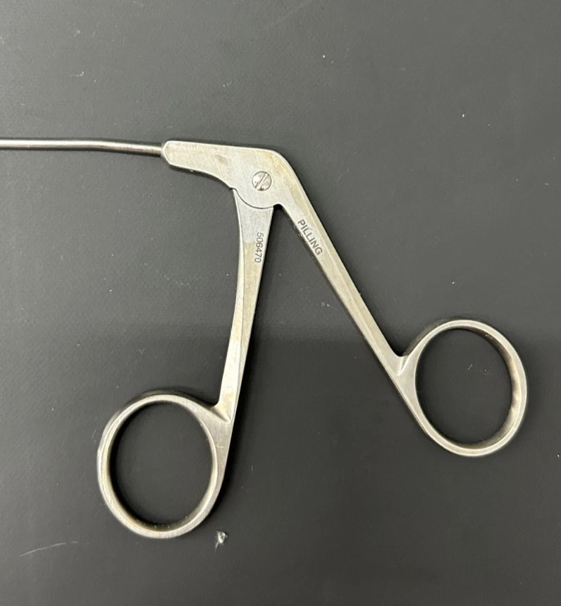 Pilling Jako-Kleinsasser Grasping Forceps Curved Left, 506470