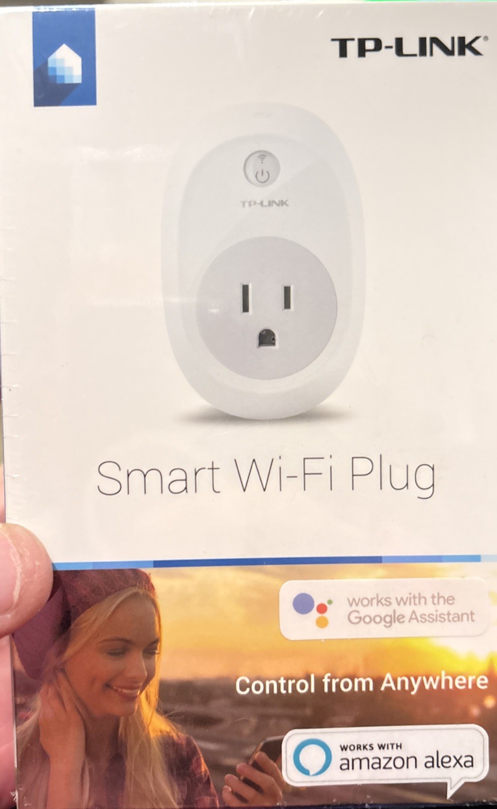 TP-Link HS100 Smart WiFi Plug Google Assistant & Amazon Alexa New Factory Sealed