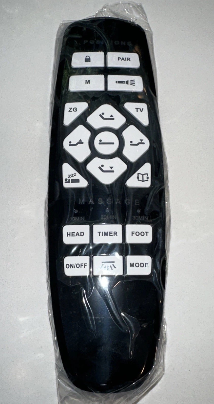 RF.27.19.02 Remote Control for GhostBed Adjustable Bed Okin Fromann ASONLY