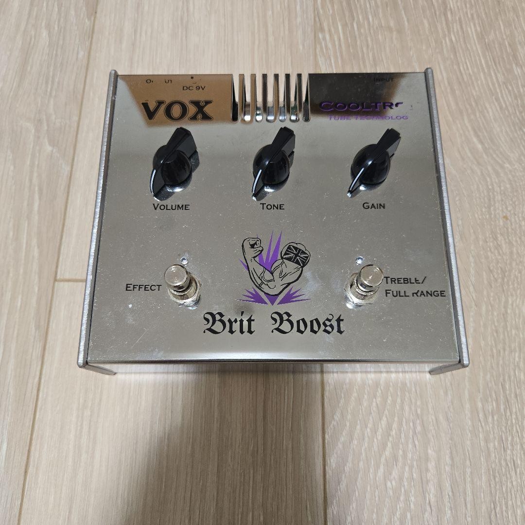 VOX COOLTRON BRIT BOOST Tube Treble Booster Pedal