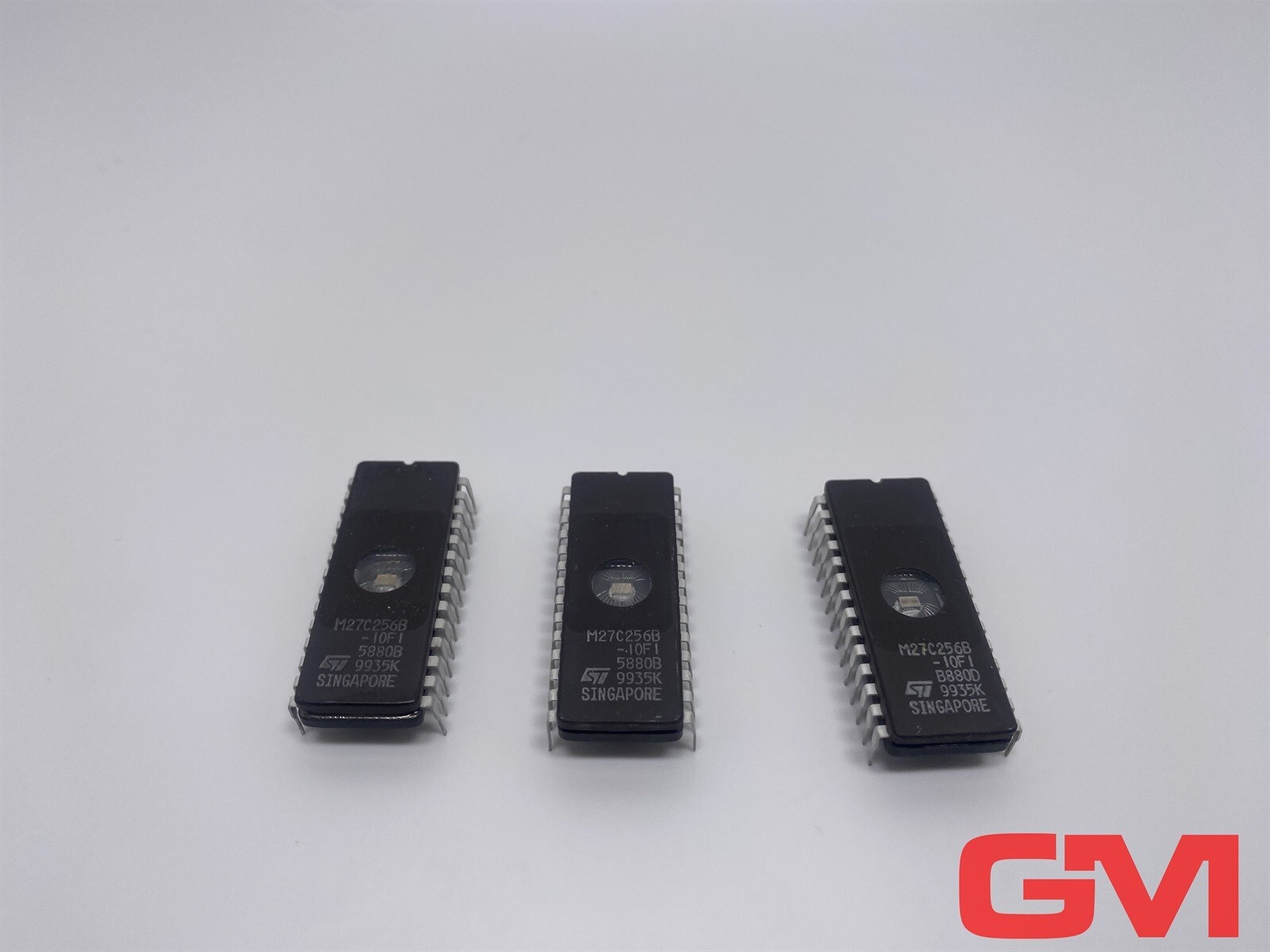 VE 3X STMICROELECTRONICS Memory Module M27C256B-10F1 EPROM 256K 100Ns