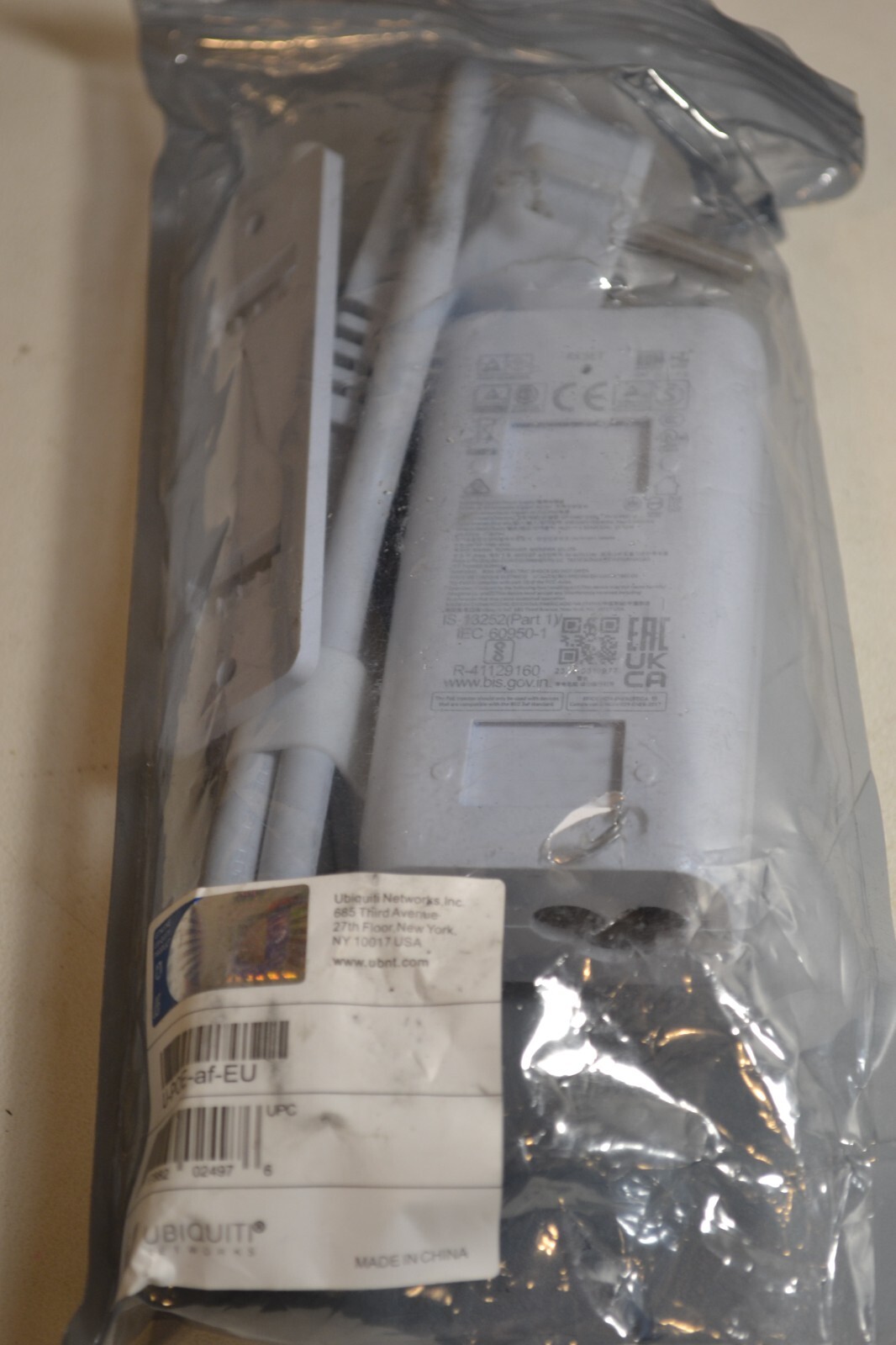 Ubiquiti Networks PoE U-POE-af-EU GP-V480-032-G